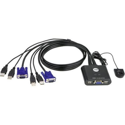 ATEN CS22U-AT 2-Port Switch KVM VGA USB 2048 x 1536 Pixel