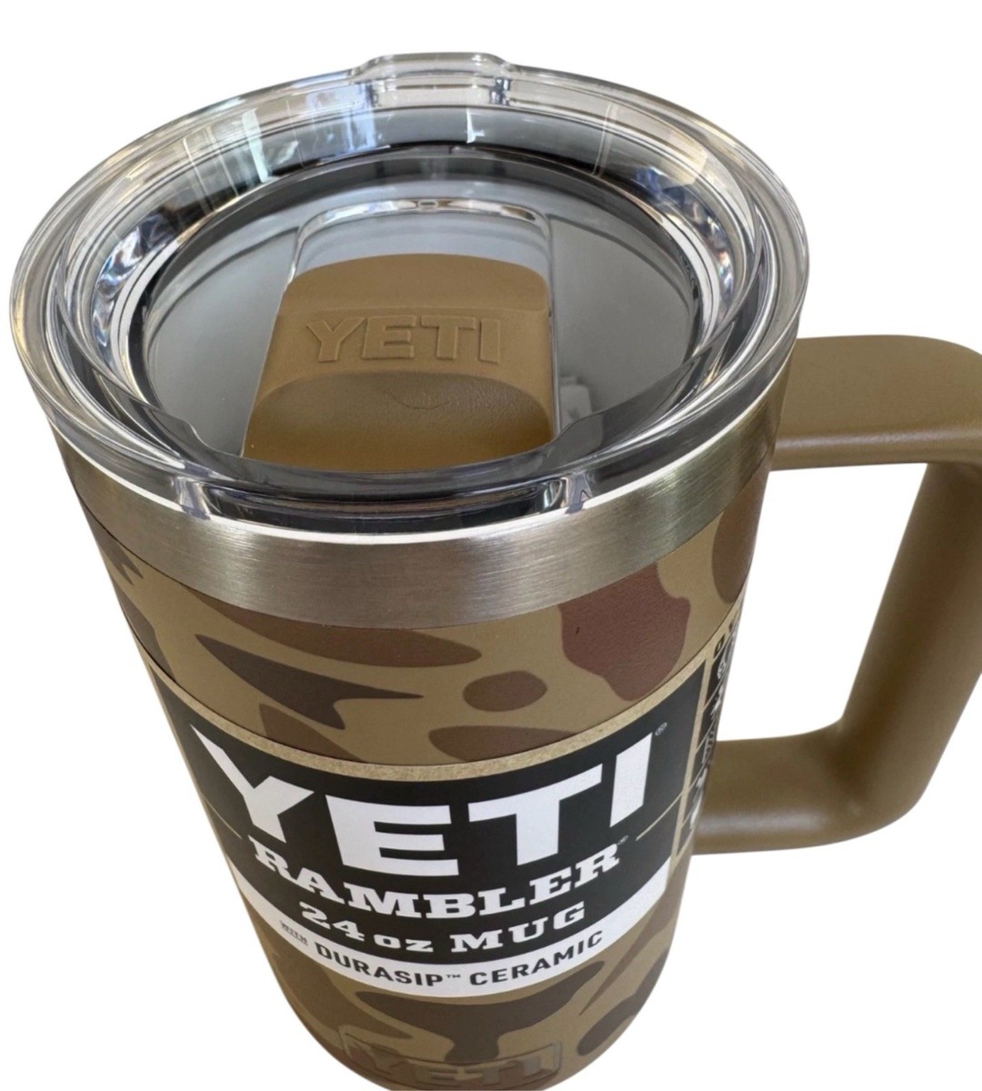 YETI Rambler 24 oz Mug - WETLANDS CAMO- Ceramic Coated / LE | eBay
