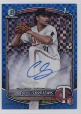 2025 Bowman Chrome Prospect Blue X-Fractor /150 Cory Lewis #CPA-CLE Auto