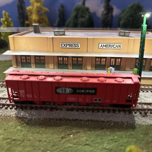 Vagón de tren Dupont calibre N escala N, raro, tolva cubierta hecho en Austria #36376 | Zustand: Used