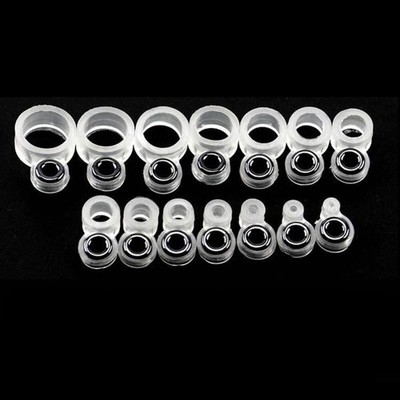 Fishing Rod Guide Wire Ceramic Ring Tip Repair Kit Line Guides Replacement New