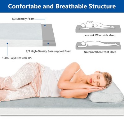 Memory Foam Camping Mattress Pad Portable Roll Up Sleeping Camping Mattress
