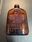 OLD 1930'S REICHSWEHR AMBER GLASS FLASK BOTTLE ORIGINAL BAKELITE CAP PRISTINE — photo 9