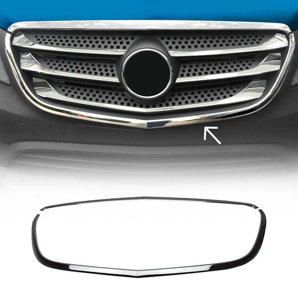 KüHlergrill Leisten Grillleisten FüR Mercedes Vito W447 2014-2019 2Tlg Chrom-image