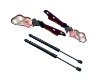 2017-2023 TESLA MODEL 3 FRONT LH RH HOOD BONNET HINGE SUPPORT BRACKET /SHOCK SET