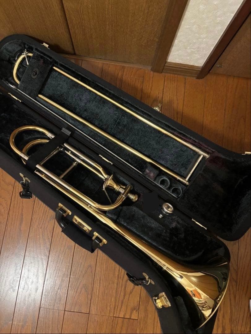 Bach 42AF-GL Trombone w/Case & Mouthpiece Wind Instrument Ready to