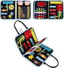 Fidget Busy Board for Dementia Alzheimer  s Adults, 23 Therapeutic Activities