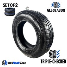 Set Of 2 Used 25565r18 Bfgoodrich Advantage At Sport 100h - 632