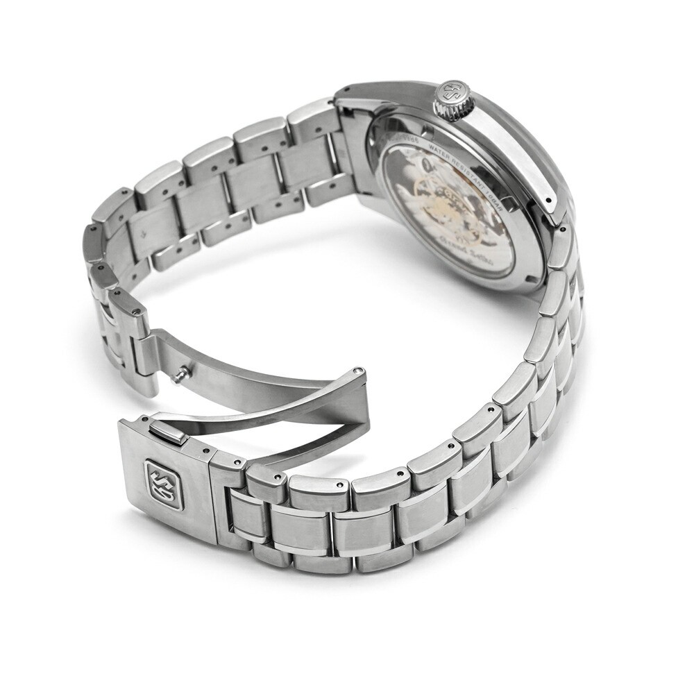 さざ SEIKO Grand Seiko SBGA445 Gray Case Size 40mm×40mm Men's