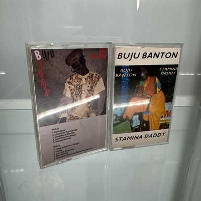 BUJU BANTON STAMINA DADDY CASSETTE TAPE  REGGAE