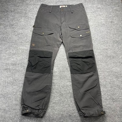 Fjallraven Vidda Pro Trousers Mens 32 Regular G-1000 Grey Black 