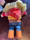 VTG~CABBAGE PATCH KIDS~COWGIRL Outfit+BOOTS-1978 1982-Signed~BLOND~Blue Eye-EUC — photo 4