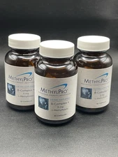 MethylPro B Complex + 5mg L-Methylfolate | 90 Capsules Total | Exp 3/2026
