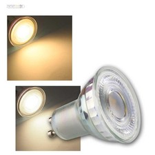 GU10 LED Strahler 500lm / 850lm, warm-/neutral-wei&szlig;, 230V Leuchtmittel f&uuml;r Spots