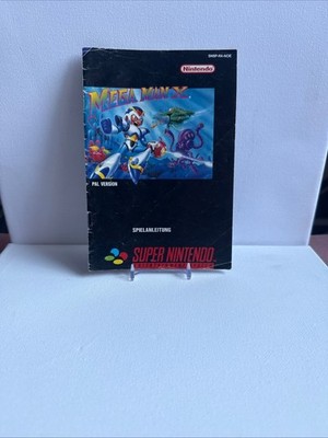 Mega Man X snes anleitung