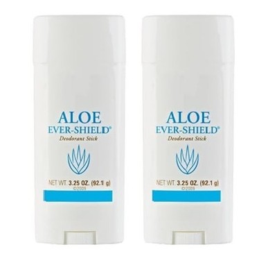 Aloe Ever-Shield Deodorant Stick I Pack of 2 I 92.1 g I FREE SHIPPING