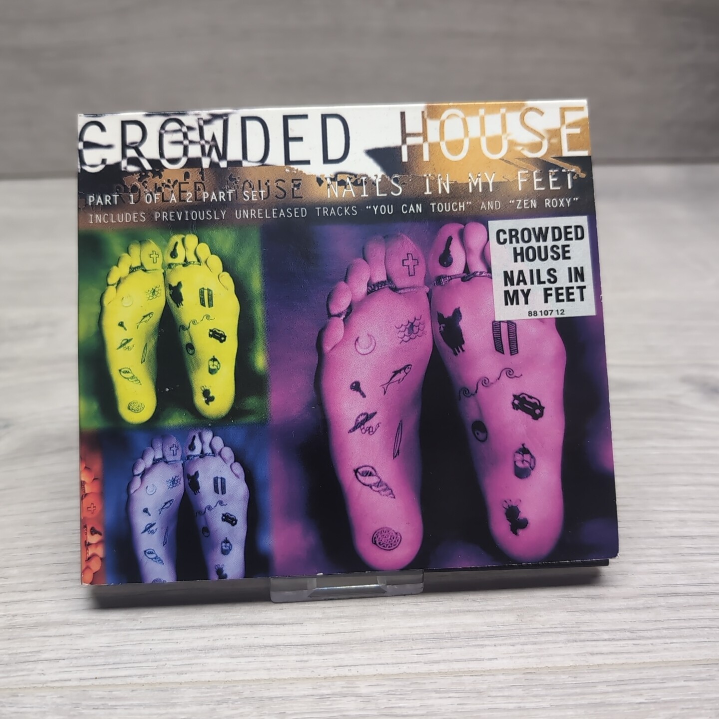 Crowded House - Nails In My Feet - CD Single CD1 Only - 1993 Capitol Records VGC