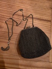 Inge Christopher Beaded Evening Bag Victorian Style Pouch Purse EUC