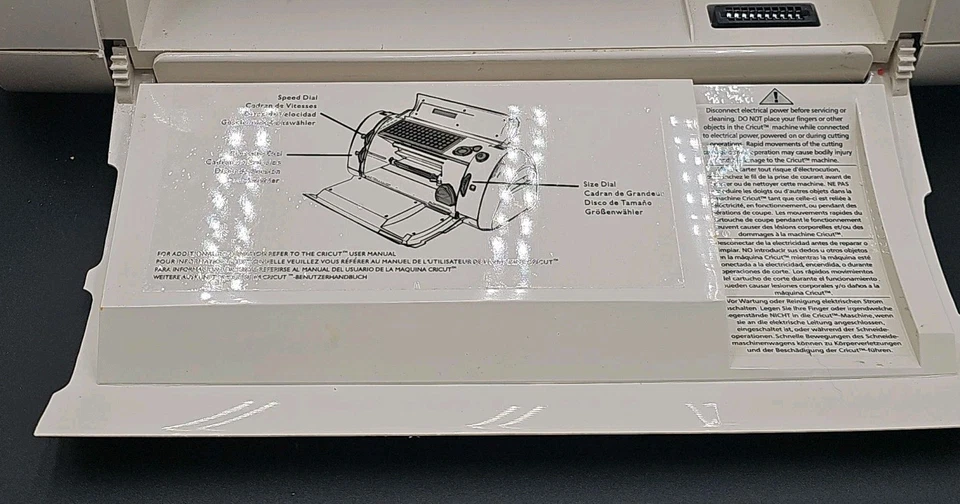 Cortador Electrónico Personal Cricut Modelo CRV001 (No Probado)   Foto 3 de 4