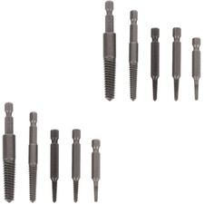 2 Pieces Easy Out Bolt Extractor Set Small Screw Kit Broken Remover Tool Screws