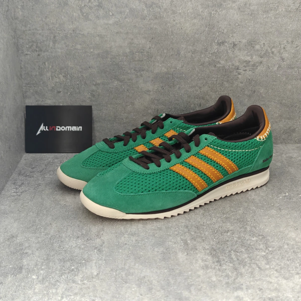 Wales Bonner x adidas SL72 Knit Green for Sale | Authenticity