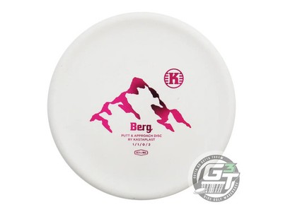 NEW Kastaplast K3 Berg 174g White Magenta Foil Putter Golf Disc