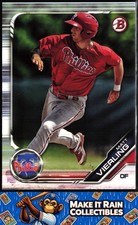 Matt Vierling 2019 Bowman Draft #BD-181 Philadelphia Phillies Prospect