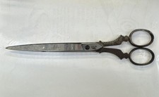 Antique 1920s SOLID STEEL Ornate Handle 9