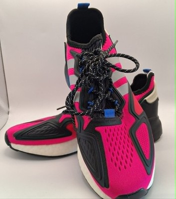 Adidas ZX 2K Boost Shock Pink Black Women's Athletic Shoes FY2011 Size 8.5 NEW