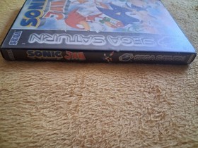 Sonic Jam Sega Saturn Game No game CASE & MANUAL ONLY 