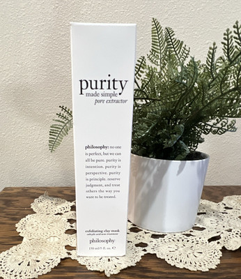 Philosophy Purity Made Simple Salicylic Acid Clay Mask Acne/Blackheads 5 oz