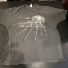 Tool Gray Graphic Band T-Shirt, Rock Pop Music Tee, Size XL