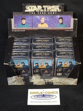 9x Star Trek The Card Game Factory Sealed Starter Decks + Display box - Skybox