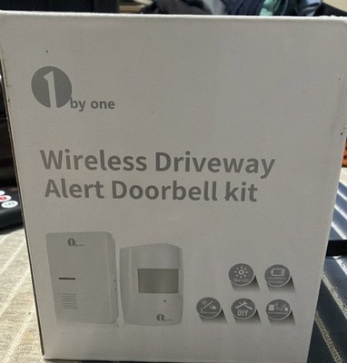 Wireless Driveway Alert PIR Motion Sensor Alarm Kit 1000ft/300m Range Expandable