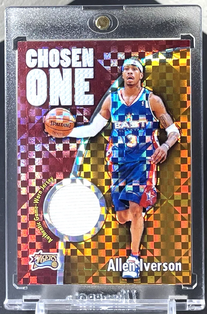 Allen Iverson Basketball Trading Cards Sports Memorabilia for sale