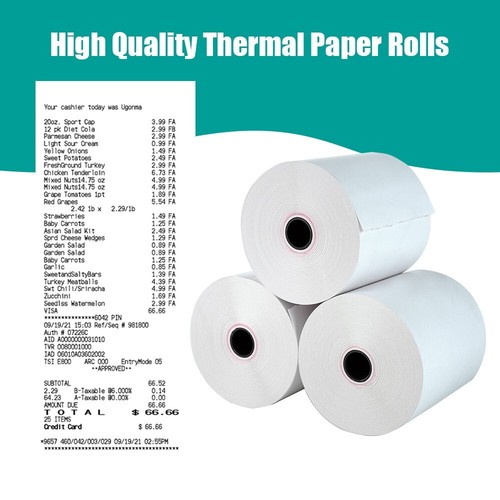 TILL ROLLS 80 x 60mm caja de 40 rollos gran calidad máquina epopeya solo come - Imagen 3 de 7