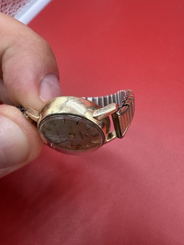 Vintage OMEGA Ladymatic ladies auto watch cal.680 14K Filled For Parts/Repair - Picture 6 of 18
