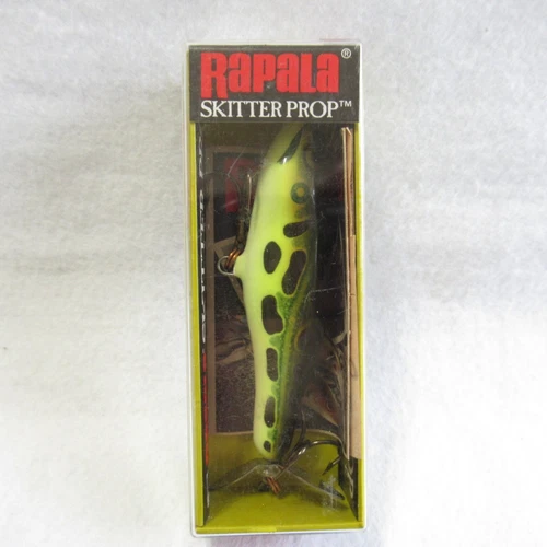 RAPALA SKITTER PROP SPR-7 Fishing Lure #LF  Lime Frog(NIP)