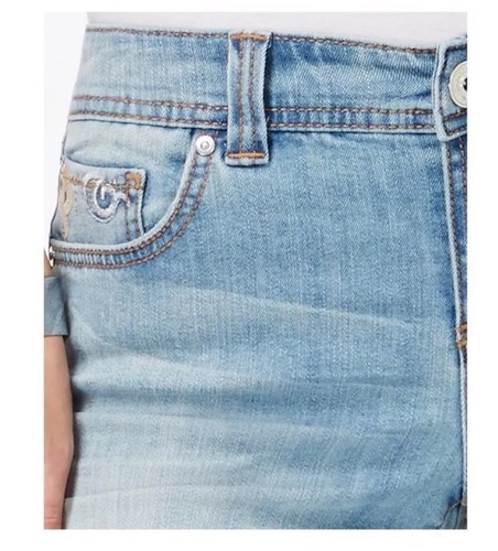 INC International Concepts Curvy Fairbanks Wash Skimmer Jeans Size 14 - Picture 3 of 6