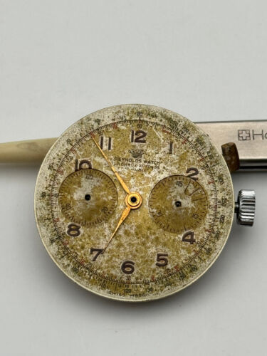 landeron 48 chrono movement movimento - Picture 2 of 2
