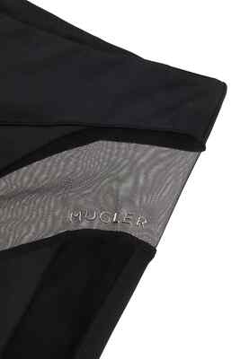 【Mugler】パネル stirrupレギンス レディース Mugler レギンス | オンラインセールは最大69%オフ