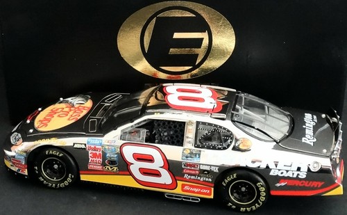 Martin Truex Jr #8 Bass Pro Shops 1/24 ELITE 2004 ROOKIE CHAMP CHROME MC 412/600 - Picture 4 of 6