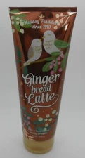 BATH & BODY WORKS Gingerbread Latte Body Cream 8 oz