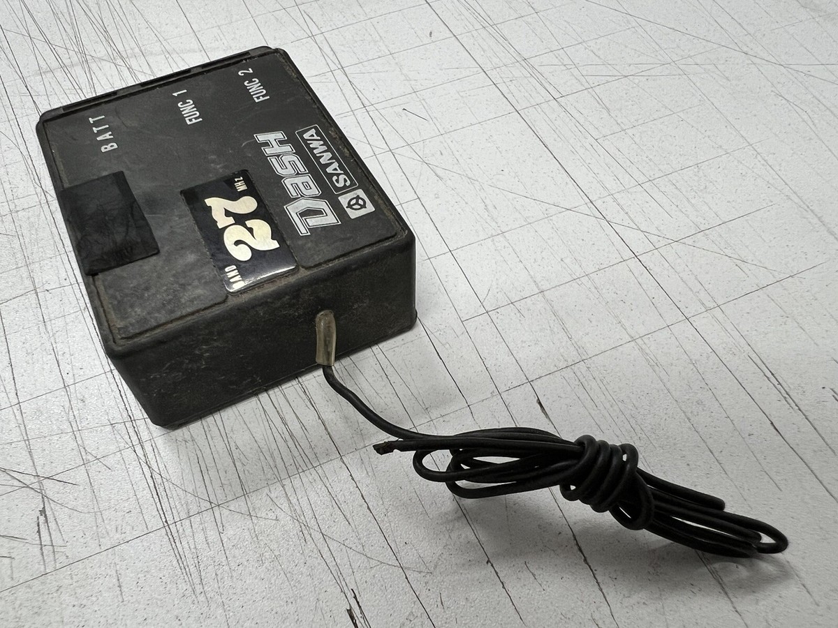 サンワ Super EXZES FM27MHz Used Vintage RC Sanwa DASH 27MHz Receiver Untested period