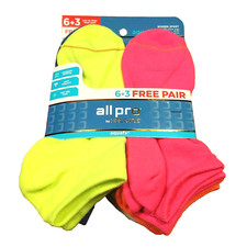 Gold Toe - Women's Low Cut Socks - 9 pair, Bright Colors, Arch Support