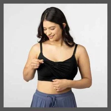 New Kindred Bravely Bamboo Sublime Hands-Free Pumping Sleep Bra