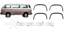 Copricerchi VW TRANSPORTER T3 T25 nero opaco set 4 pezzi anteriore posteriore 1980-1991