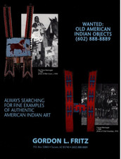 1993 AMERICAN INDIAN MARTINGALE EXHIBIT AD, NEZ PERCE, CAYUSE EXHIBIT PRINT AD