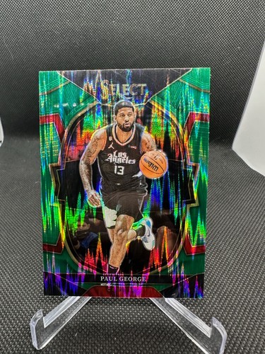 2022-23 Panini Select Concourse Green Shock Prizm Paul George #16 - Bild 1 von 2