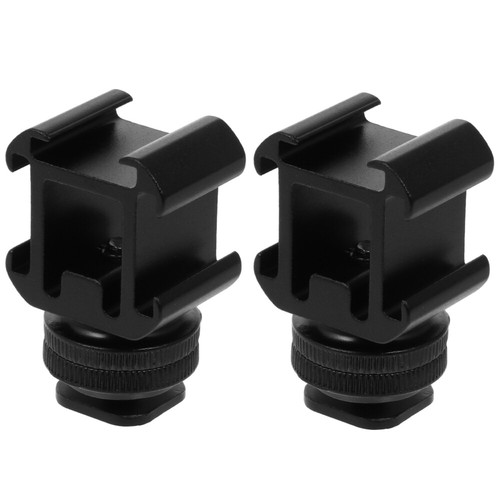2 Sets Blitzschuhbasis Kamera-Blitzschuhhalterung Blitzschuh- - Bild 10 von 12